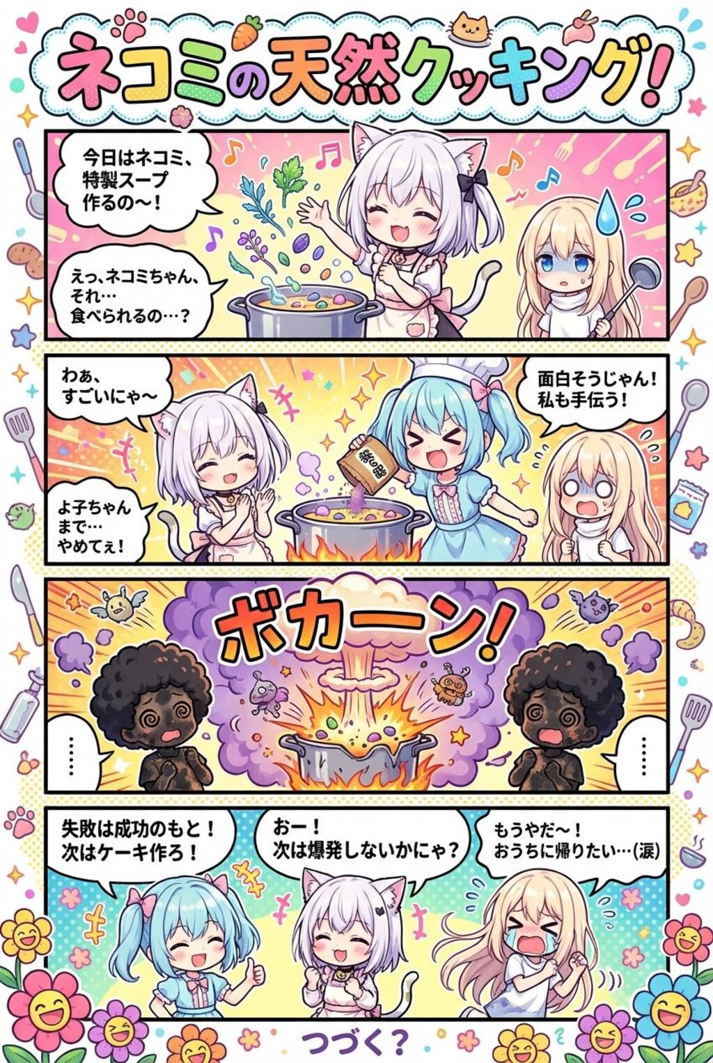 ネコミ漫画７連発