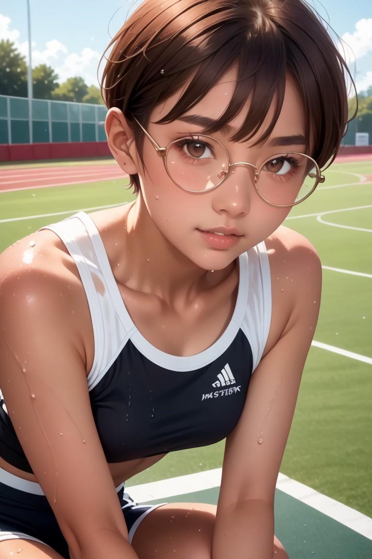 陸上少女