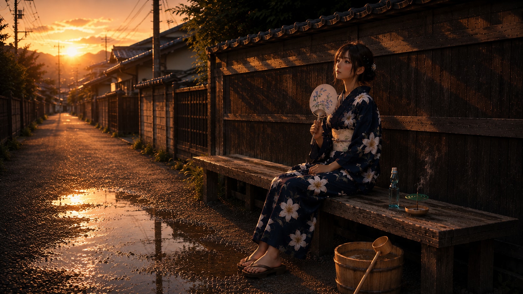 夕涼み