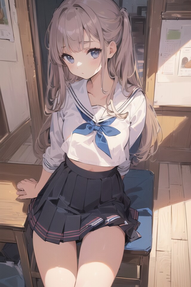 ただただかわいい金髪の子2