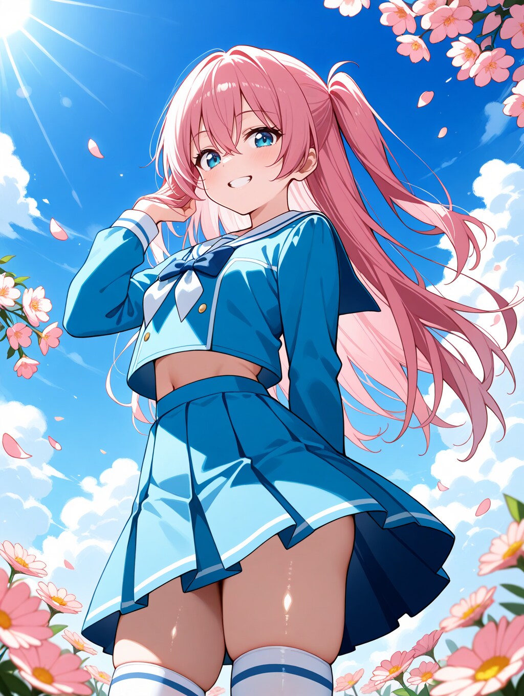 【今日の腹筋】風で捲れて