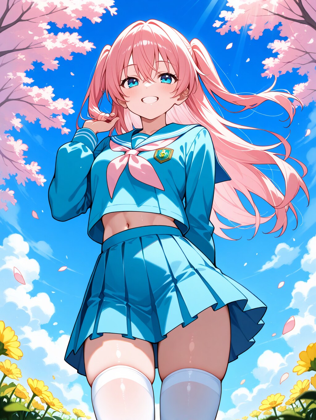 【今日の腹筋】風で捲れて