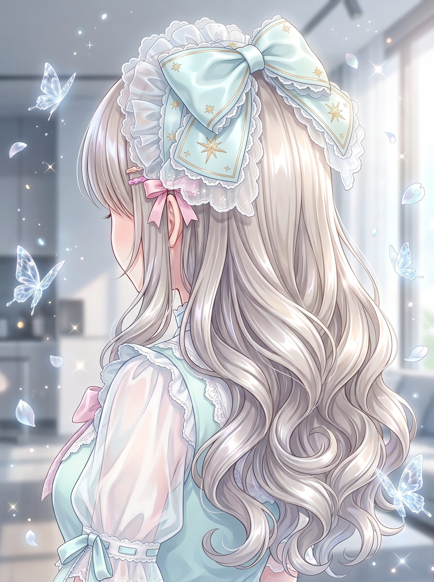 薄翠星彩の髪飾 | の人気AIイラスト・グラビア