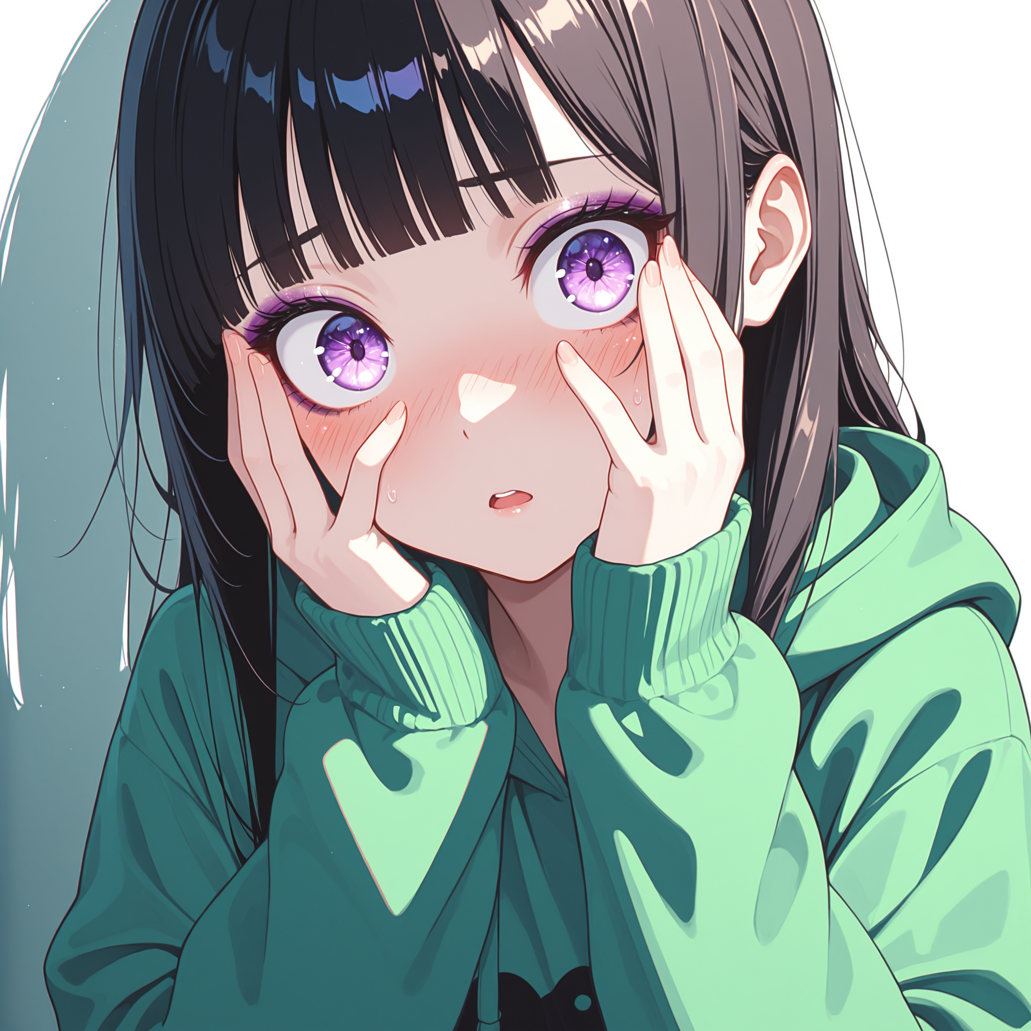 恥ずかしい！ | の人気AIイラスト・グラビア