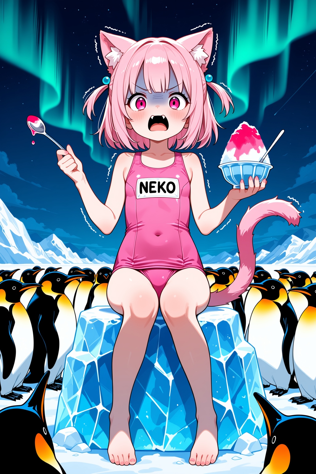 涼し過ぎだにゃぁぁぁーっ！！💢