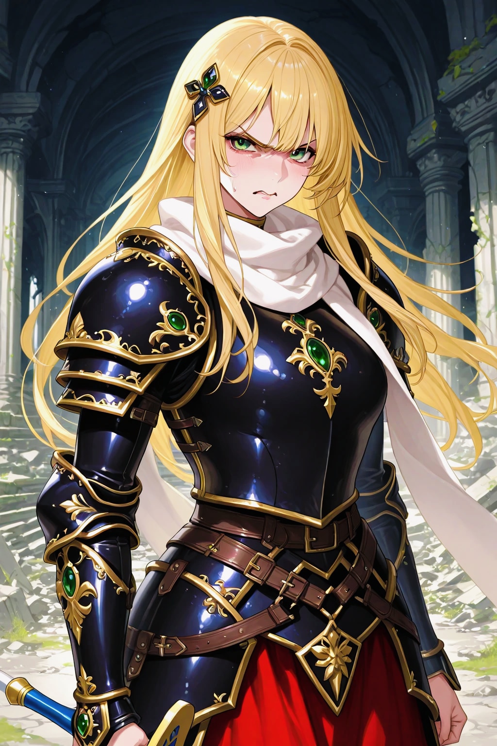 闇堕ちした戦乙女、カタリナ