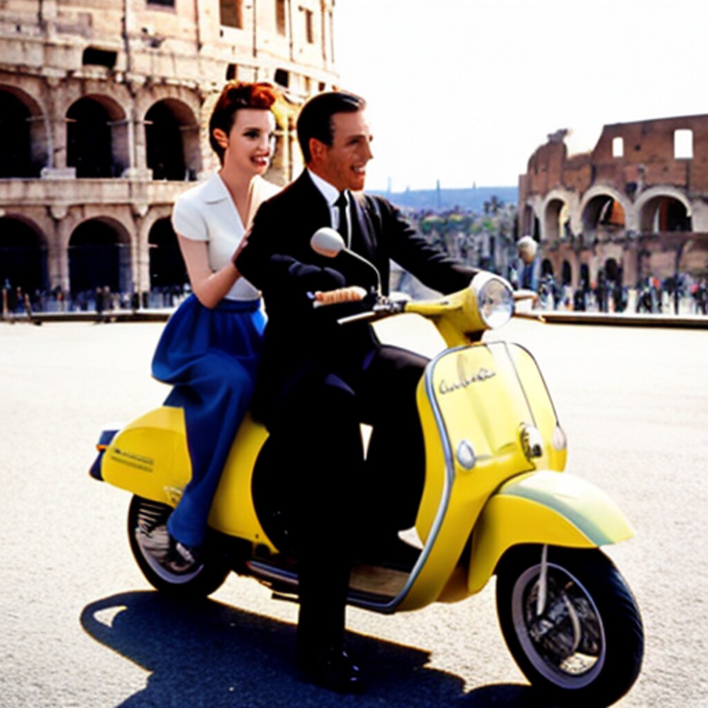 ローマの二人乗り