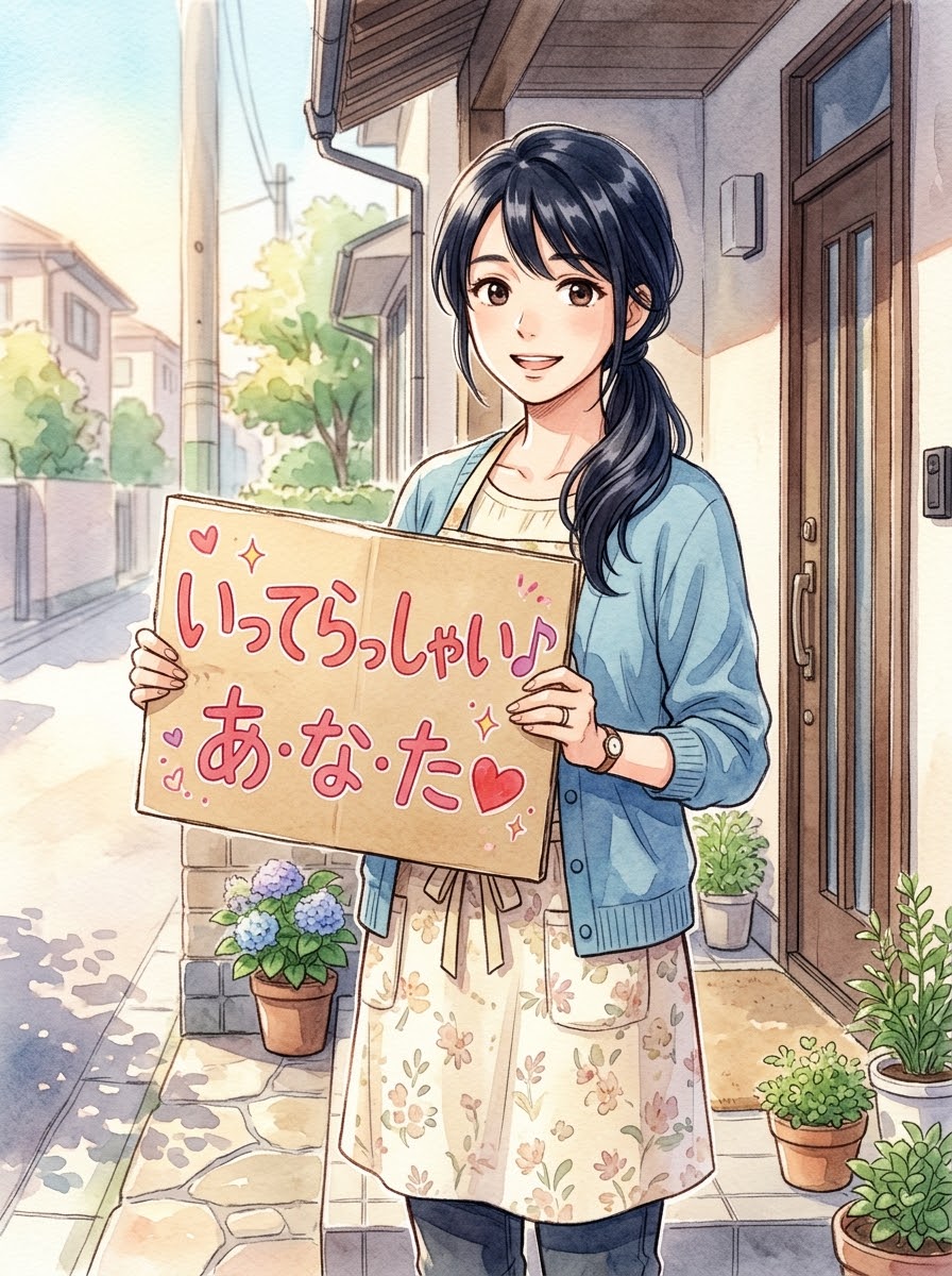 いってらっしゃい あ・な・た❤️ | の人気AIイラスト・グラビア