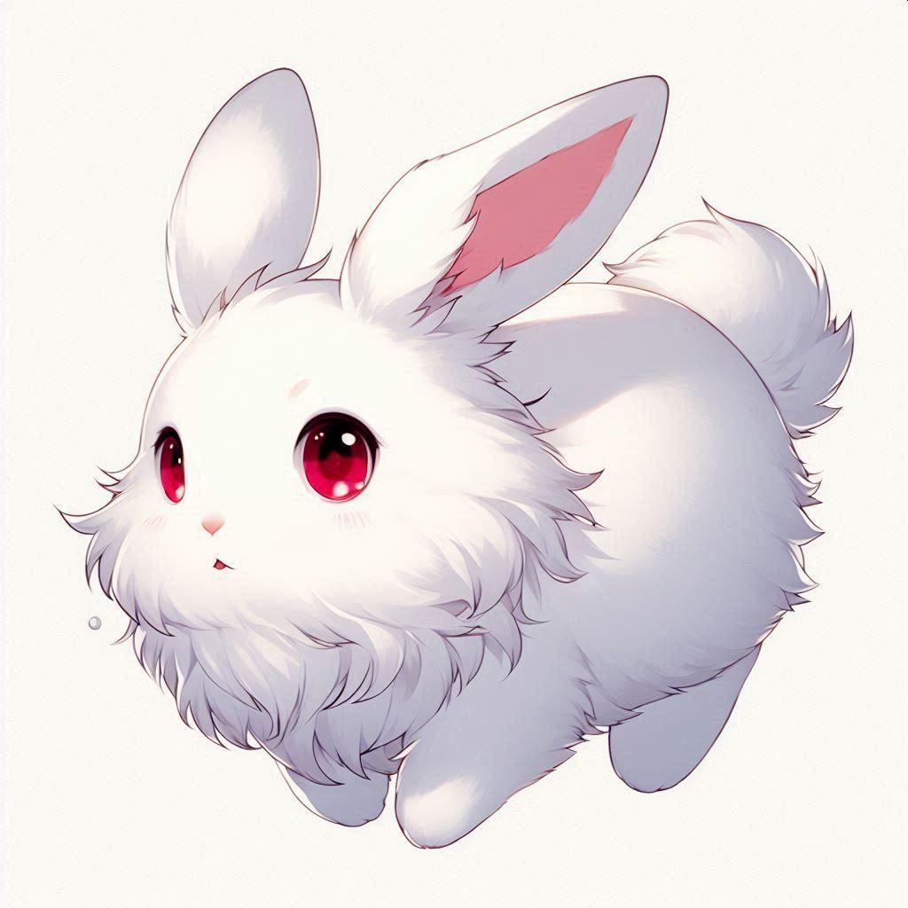 白うさぎ