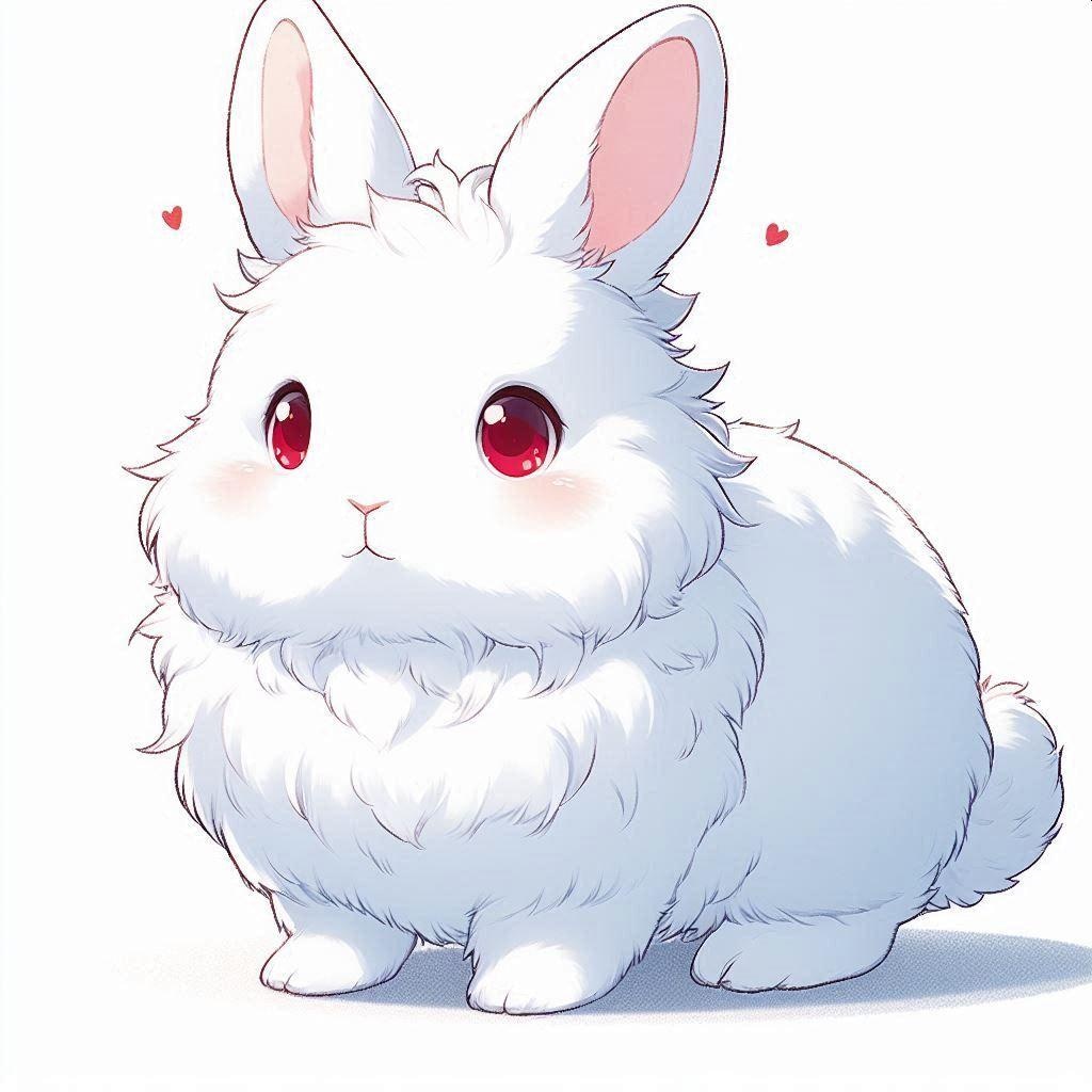白うさぎ