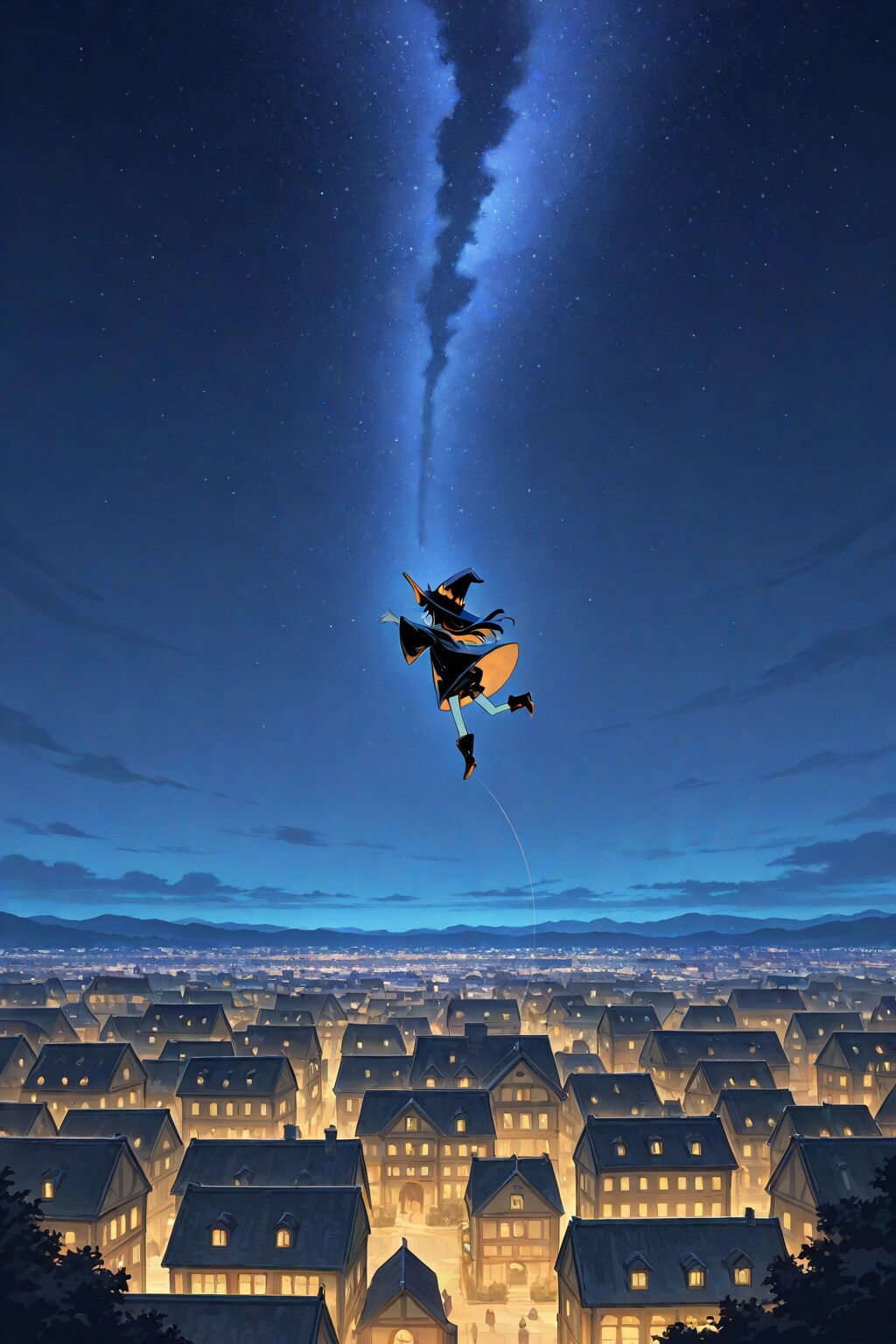 星空と魔女