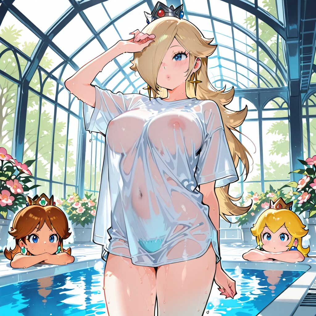 隠し切れないドスケベボディ