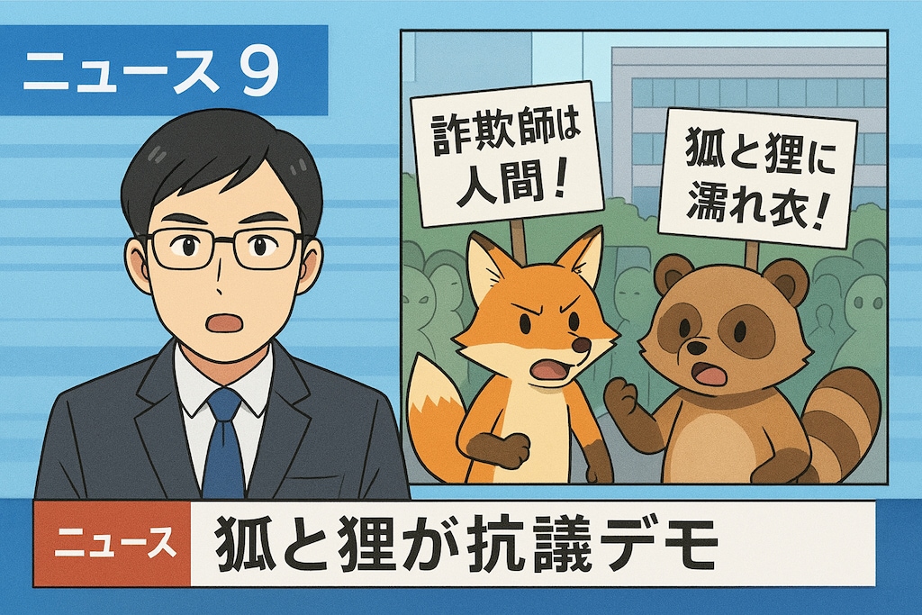 私はだまされない