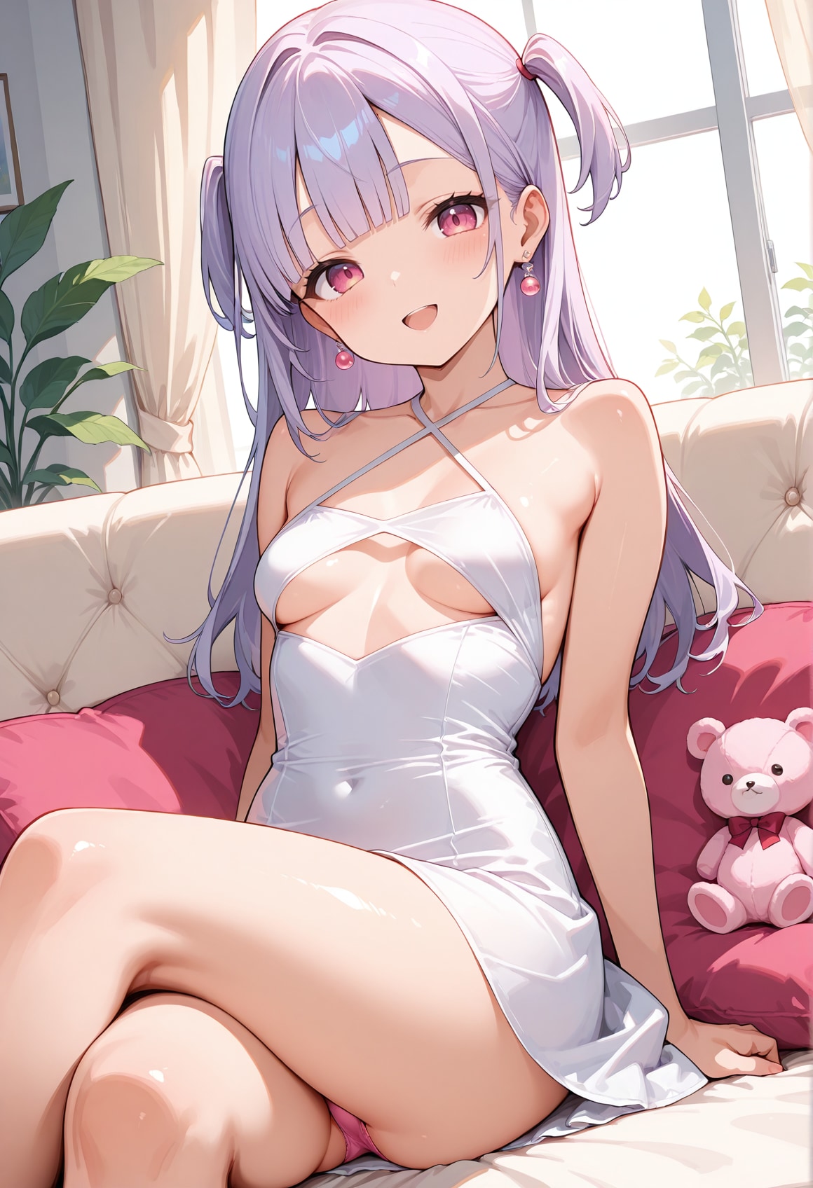 【illustrious・Lora紹介】クロスホルタータイトドレス