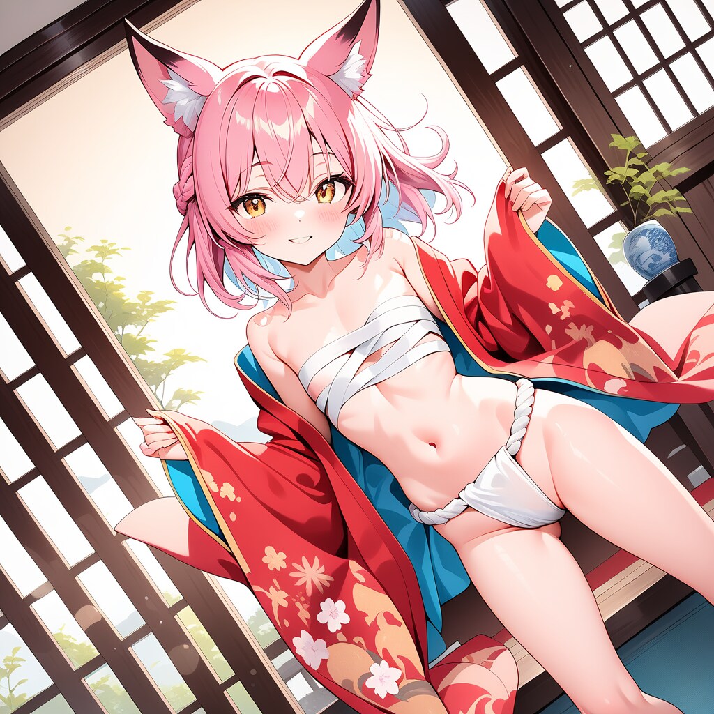 さらし狐娘・長女