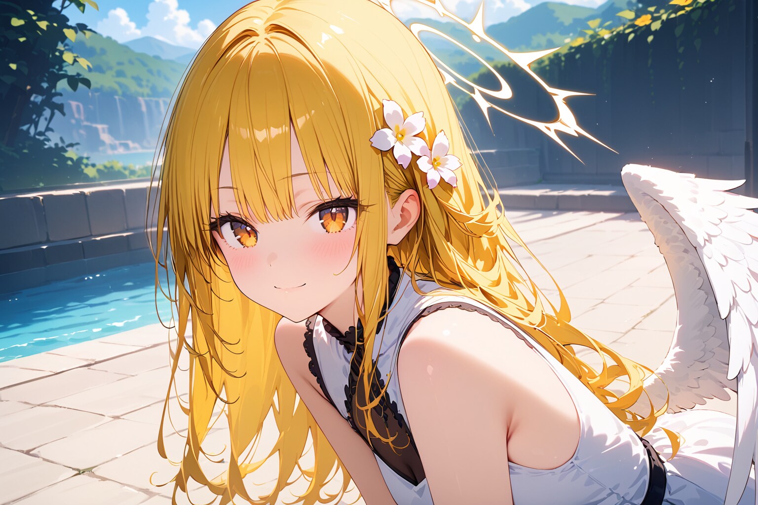 ちちぷいちゃんの天使さん頑張ります（HALO） | の人気AIイラスト・グラビア