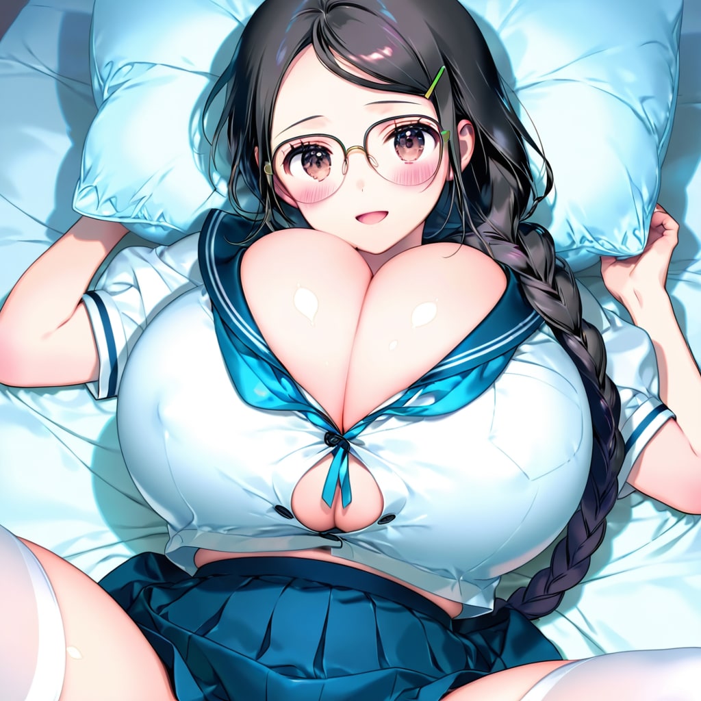 着崩し制服フェスに参加してみた、うちの子の新キャラ『治部 純子（じぶ じゅんこ）』