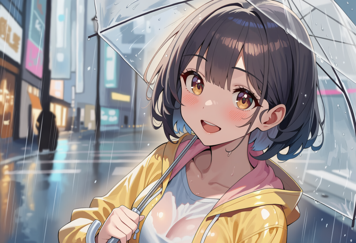 雨の日常 | の人気AIイラスト・グラビア