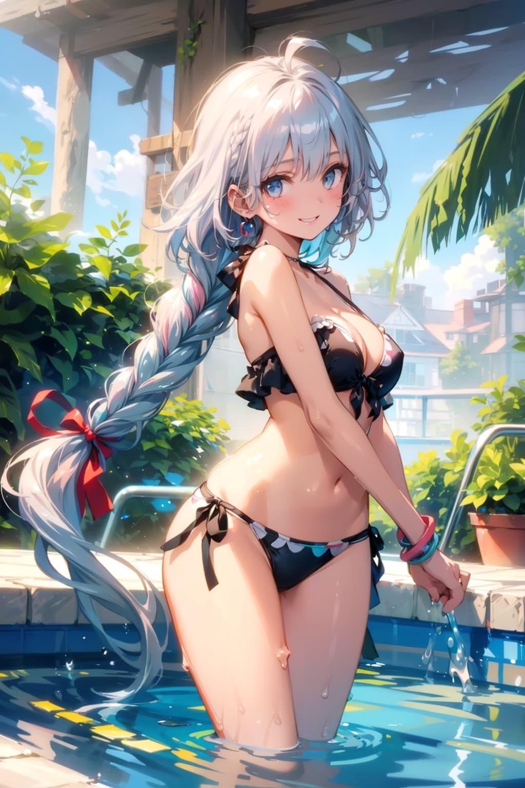 初めての水着、どうかな？