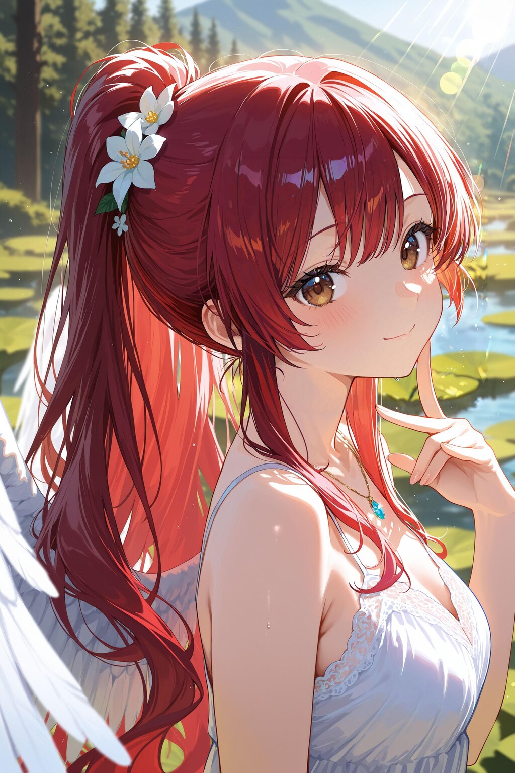 天使さん頑張ります（ミカエルさん）