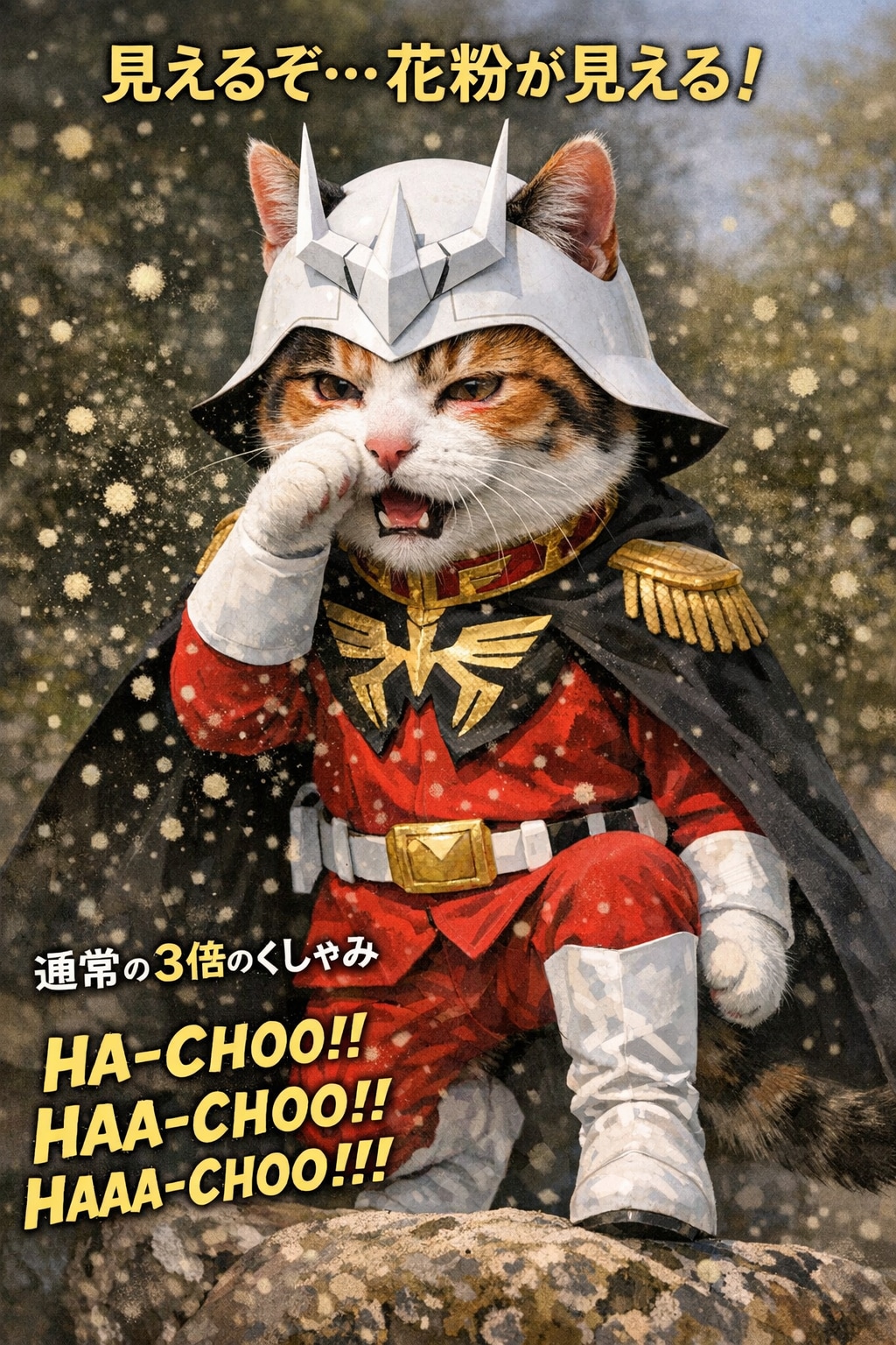 見えるぞ…花粉が見える！