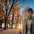 晩秋「少し寒いね」 2枚目