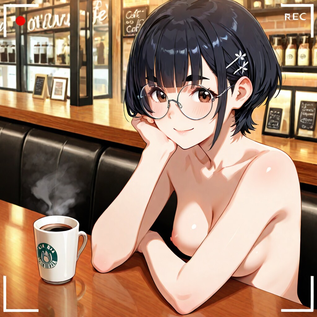眼鏡っ子_野々宮千鶴（休日の過ごし方）