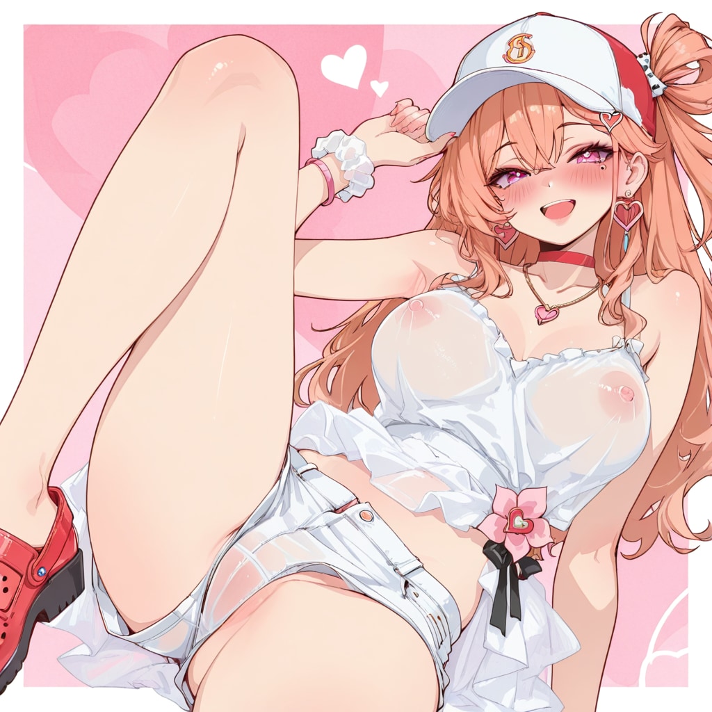 透け透けショートパンツ