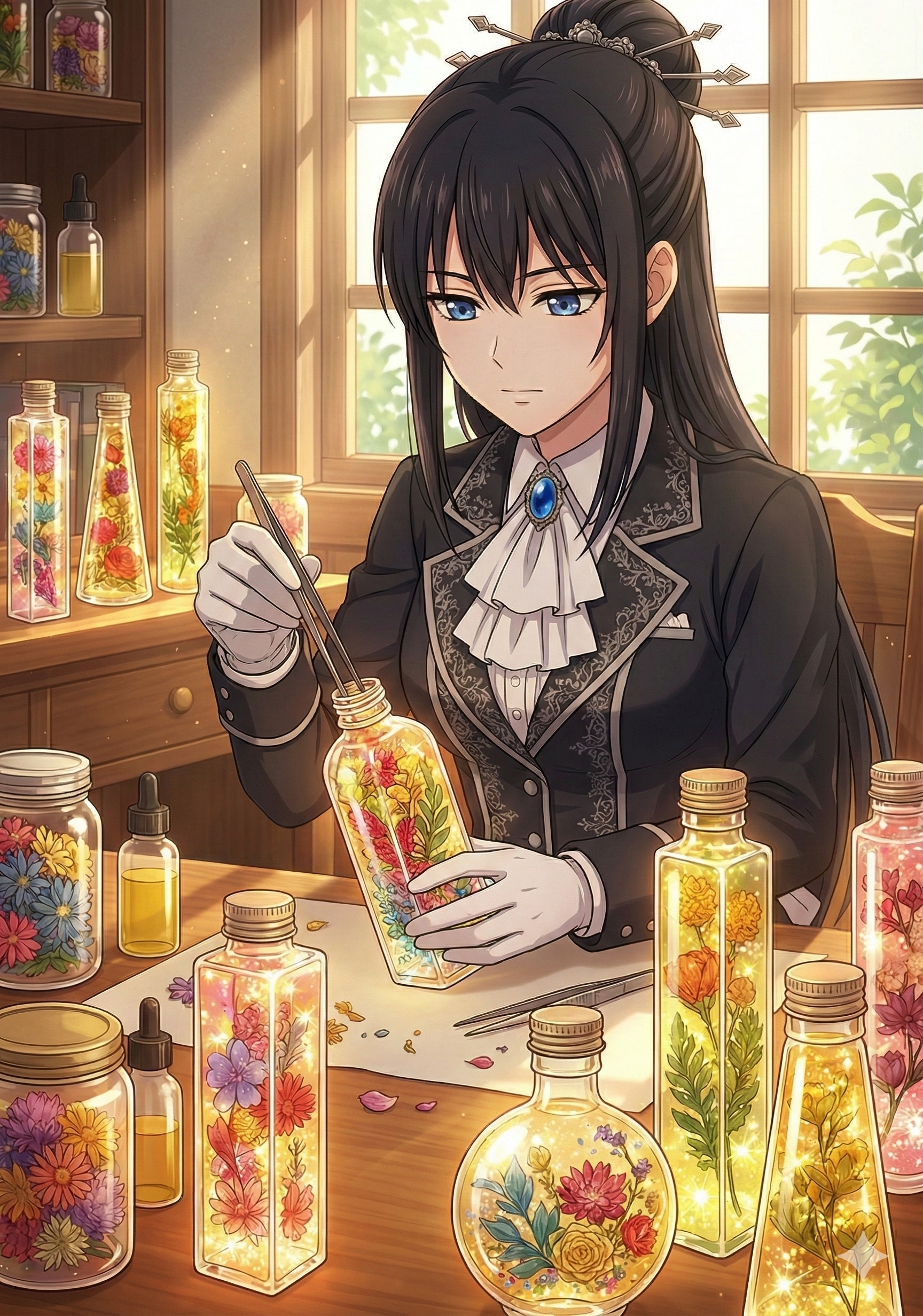 ハーバリウム | の人気AIイラスト・グラビア