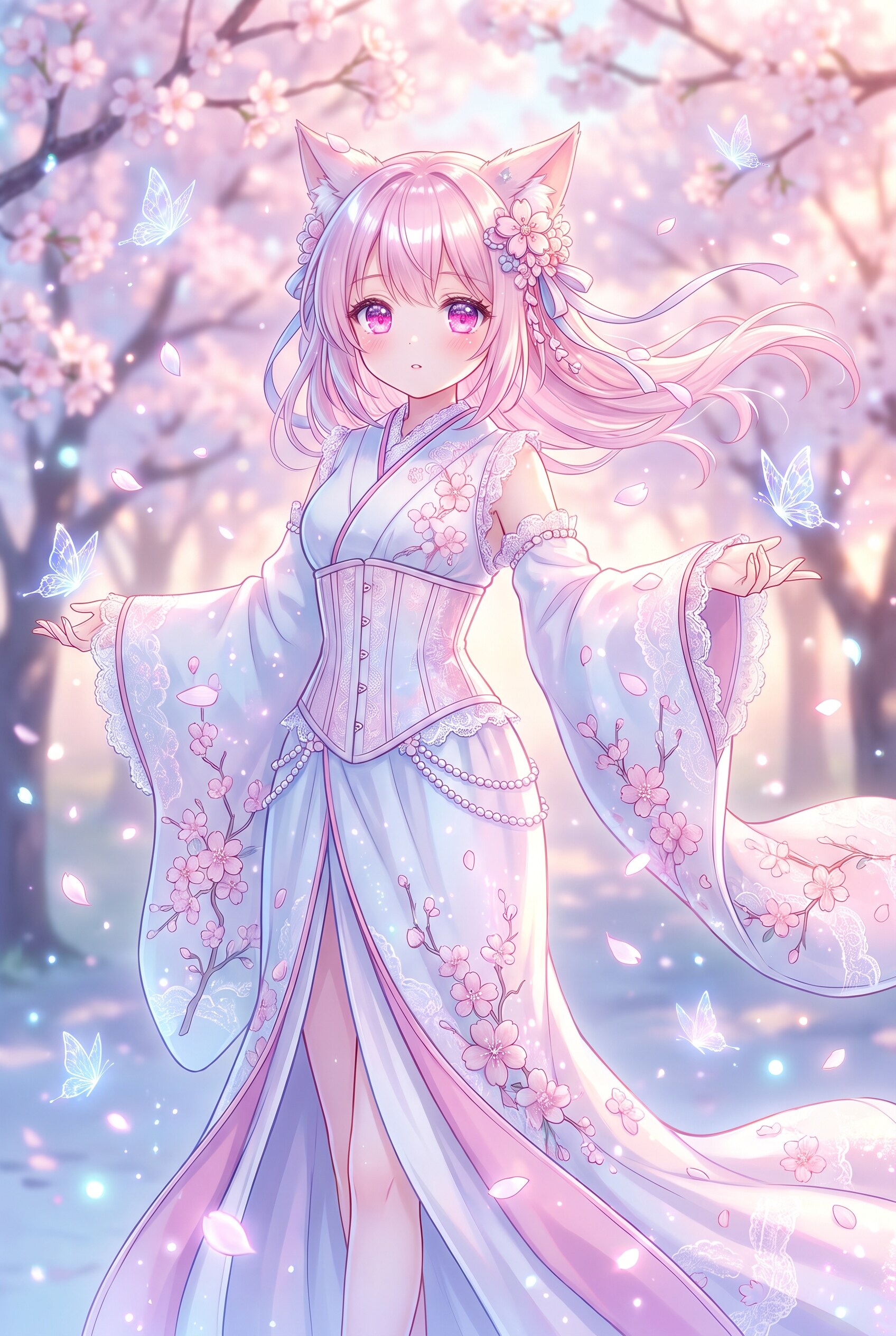 桜妖裳纏い