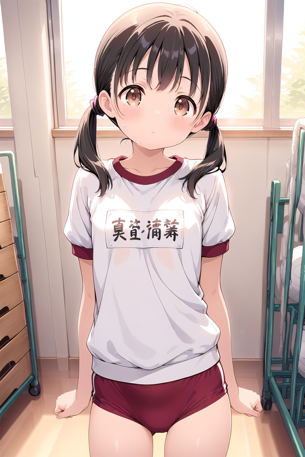 体操服美少女