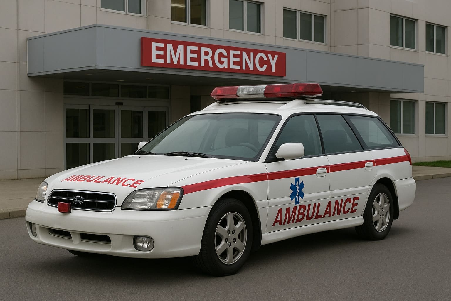 スバルレガシィツーリングワゴン救急車 | の人気AIイラスト・グラビア