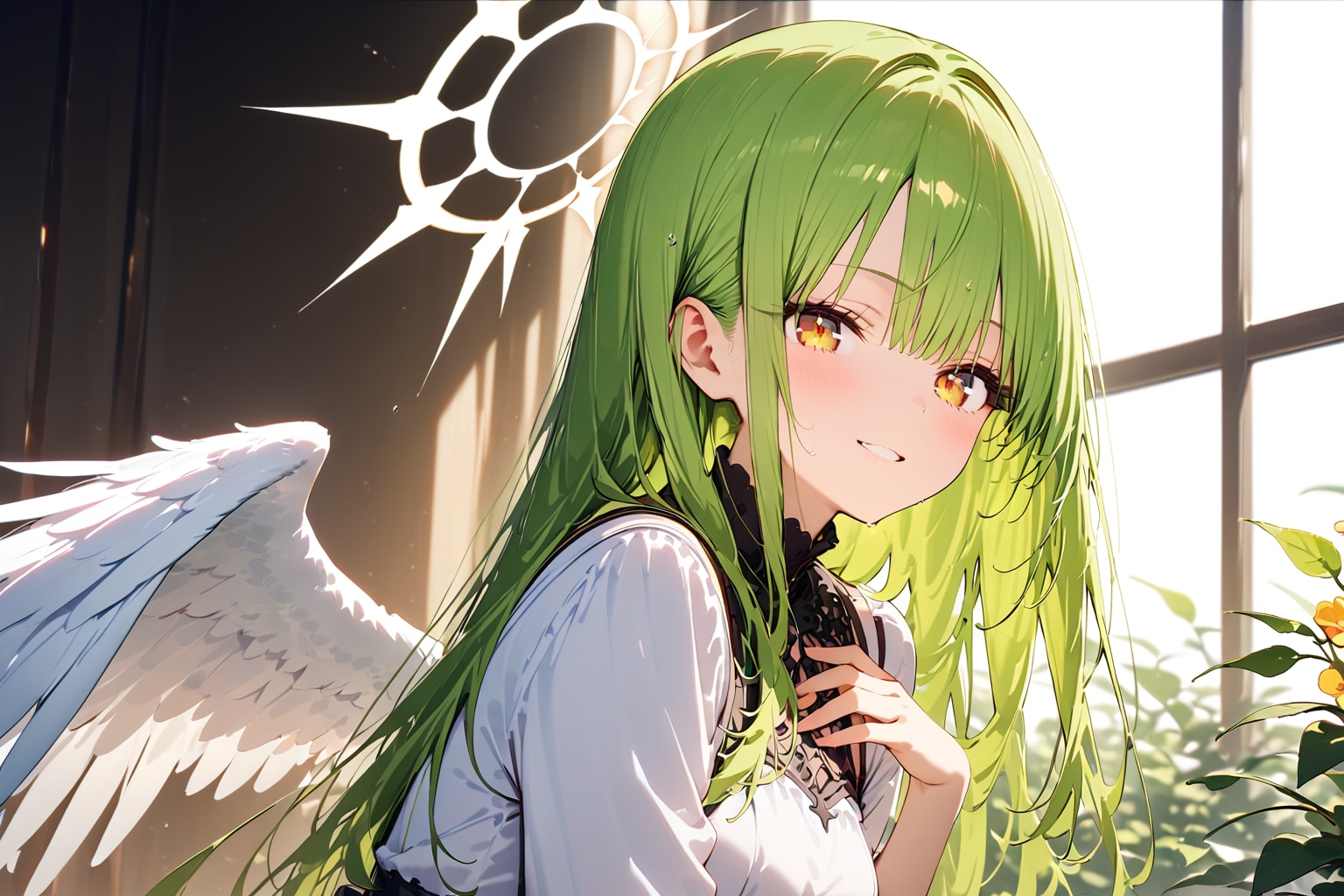 天使さん頑張ります（HALO） | の人気AIイラスト・グラビア