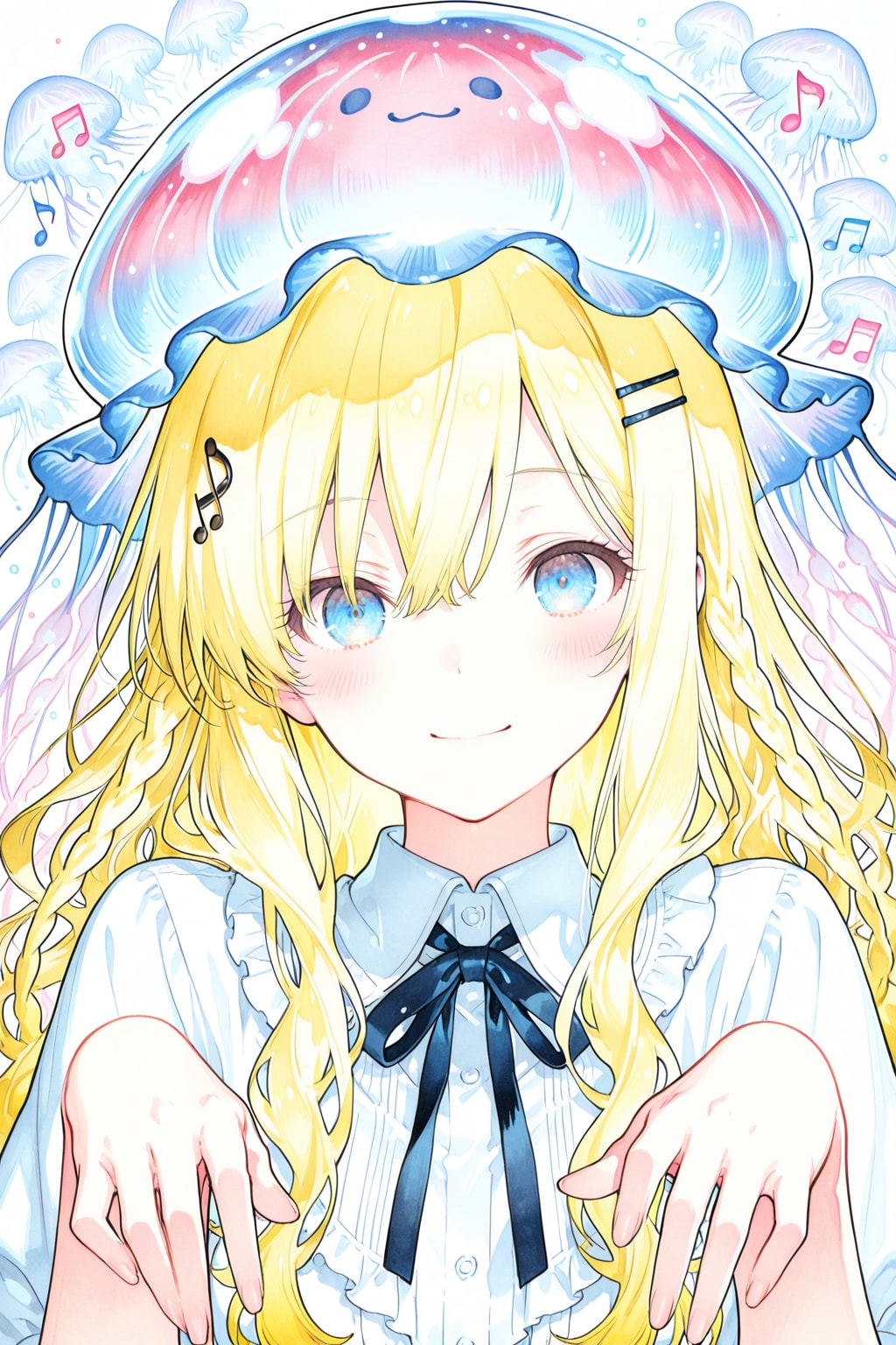 織江ちゃんの数え唄④4と4でクラゲ🪼