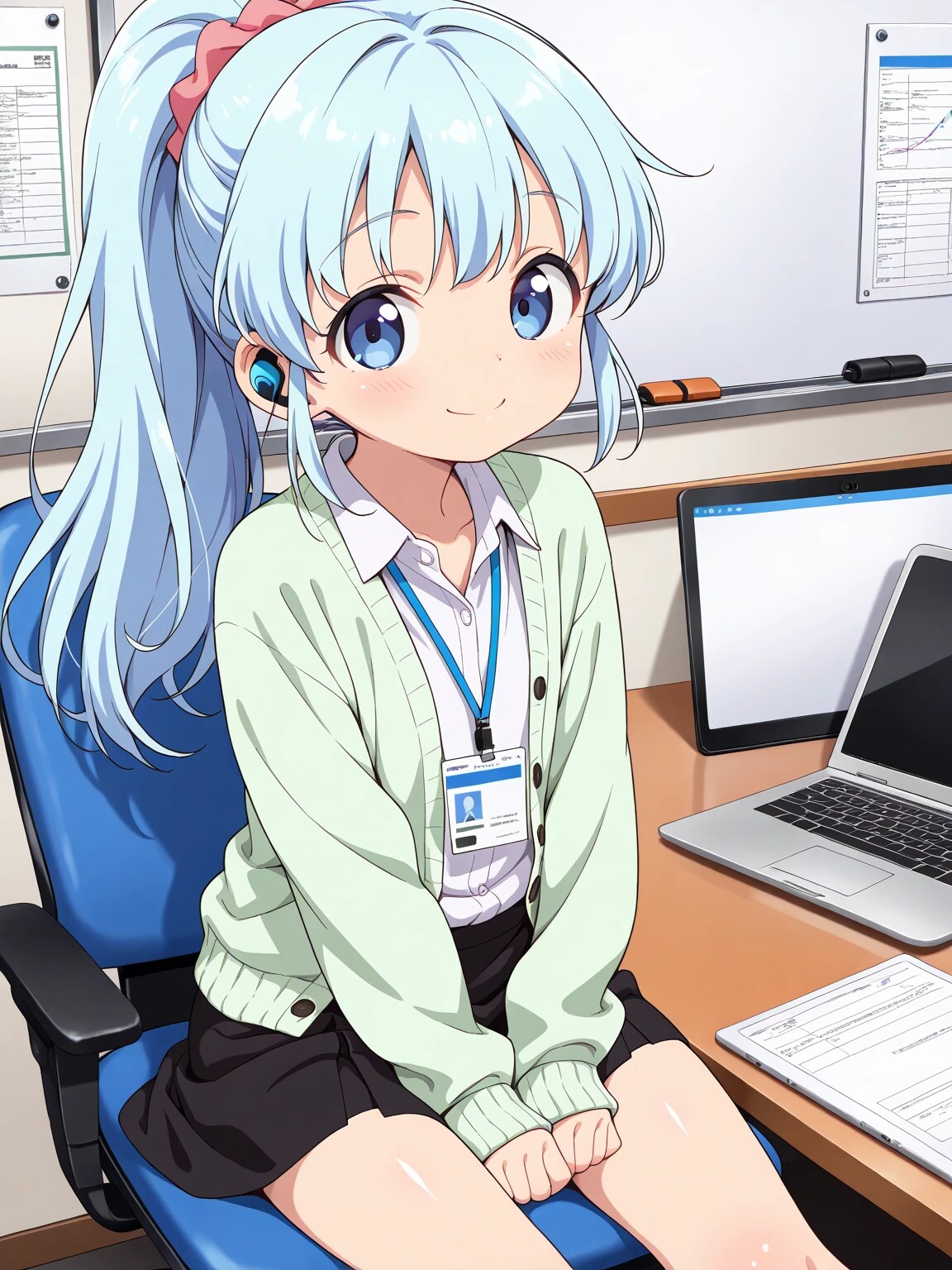 オフィスのあおいちゃん | の人気AIイラスト・グラビア