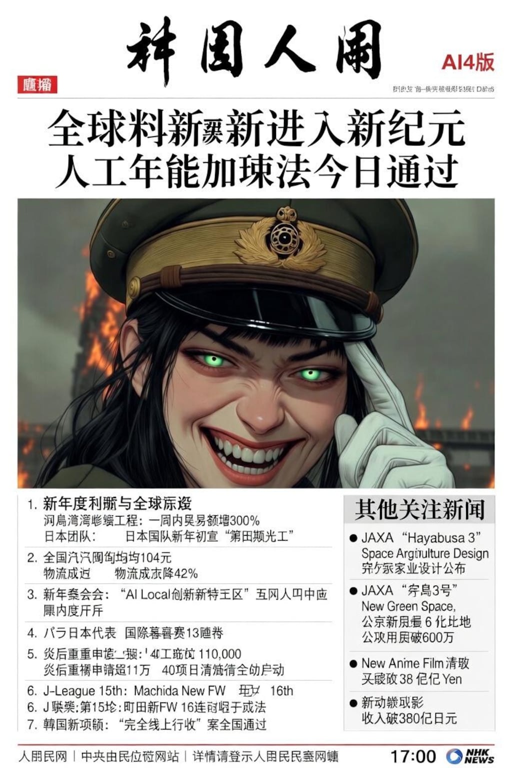 ミリオタ久米弘子の最新新聞WORLDワイド