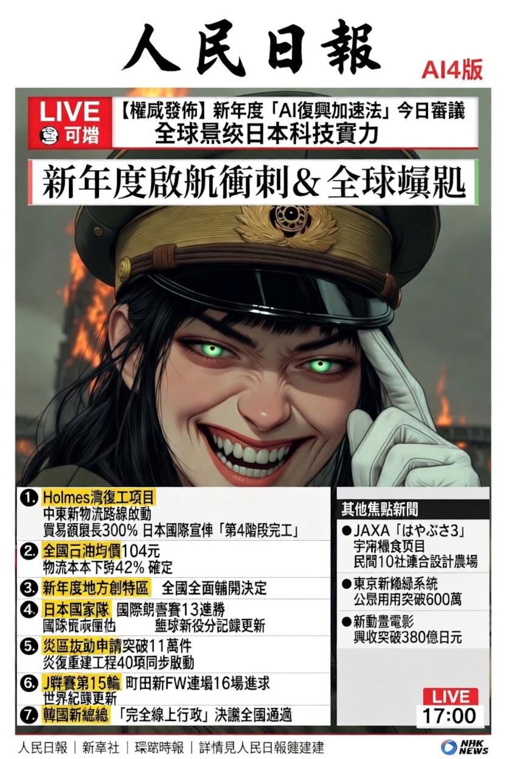 ミリオタ久米弘子の最新新聞WORLDワイド