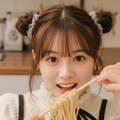 あの娘とお食事《このごろ流行りの女の子SeaArt》 10枚目