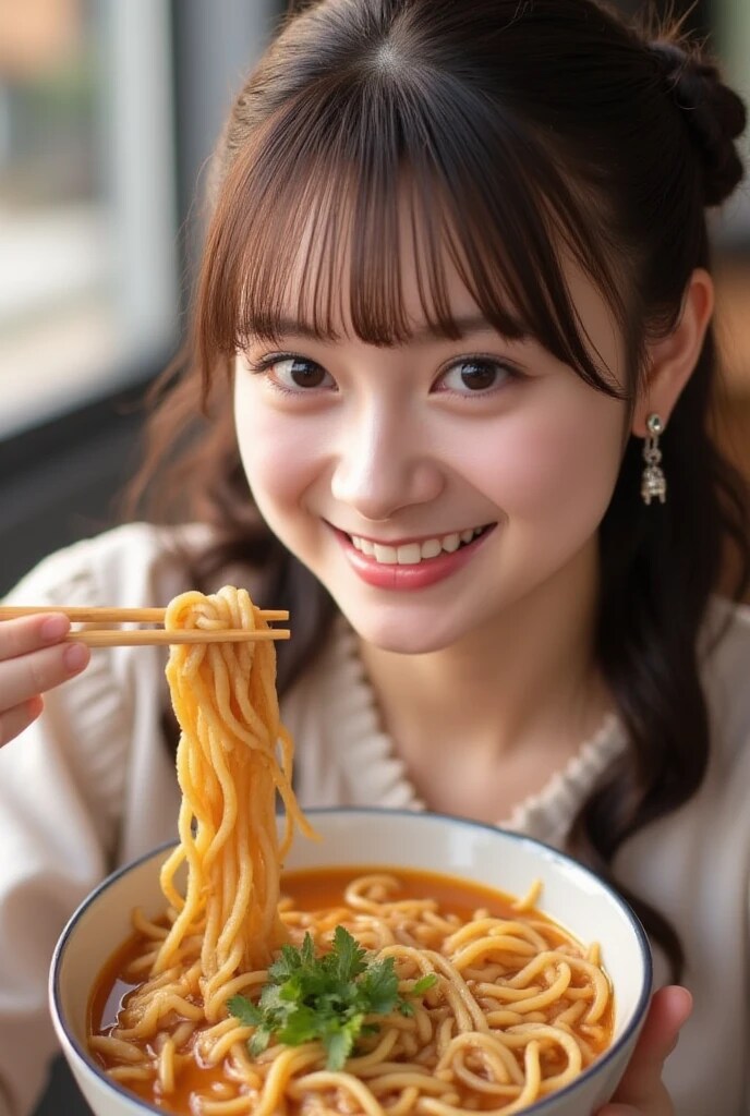 あの娘とお食事《このごろ流行りの女の子SeaArt》