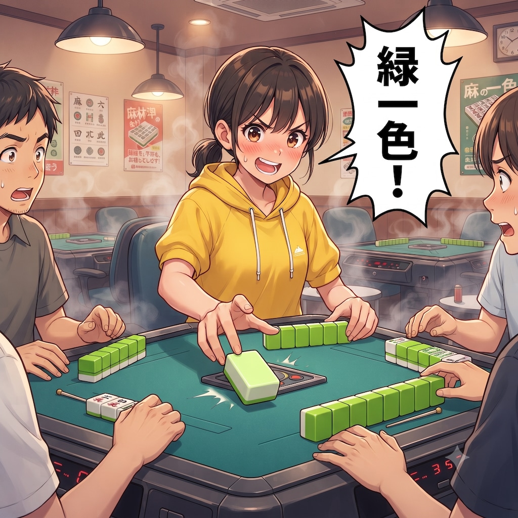 緑一色！