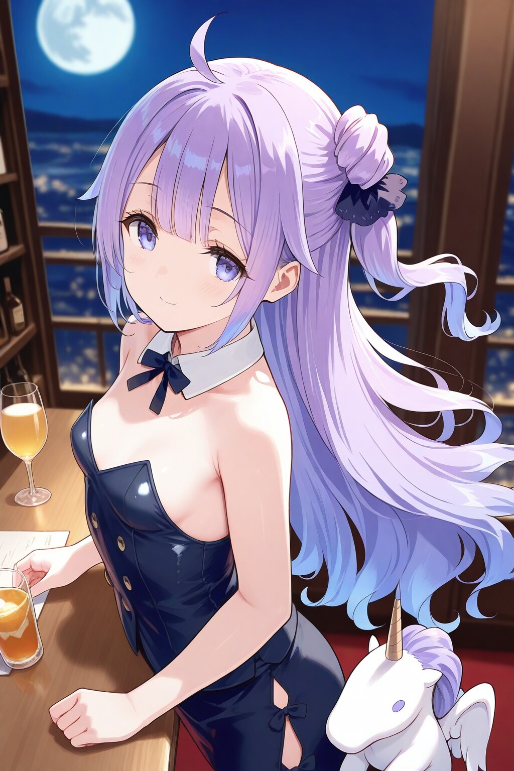 バーメイドなユニコーンちゃん♪