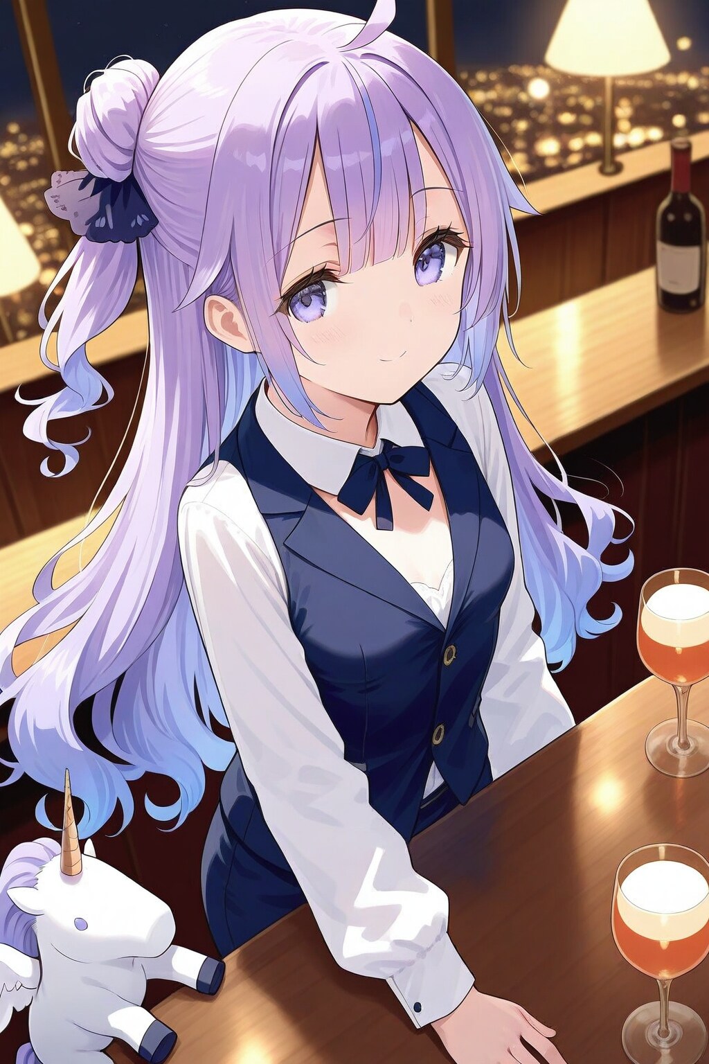 バーメイドなユニコーンちゃん♪