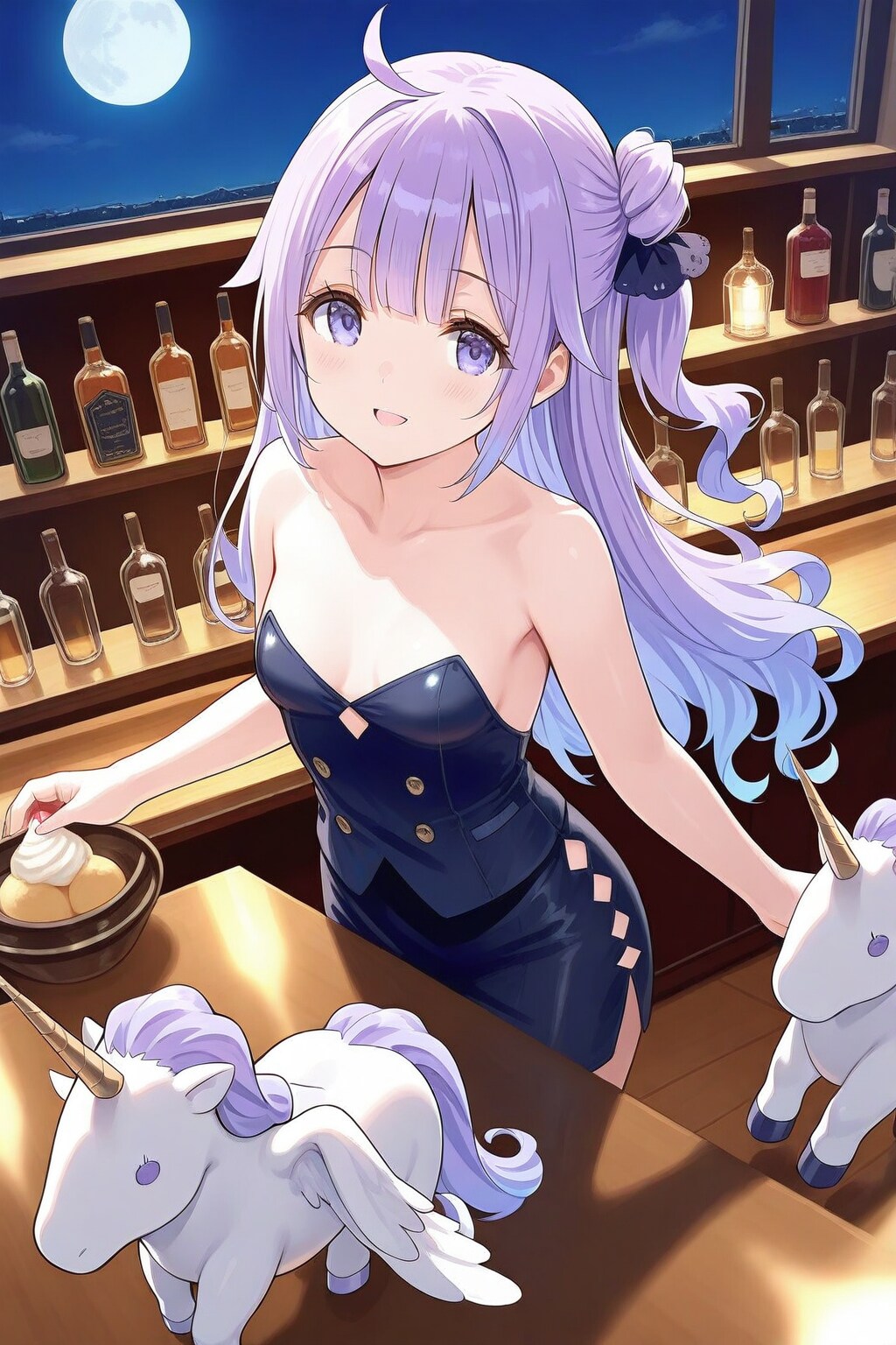 バーメイドなユニコーンちゃん♪