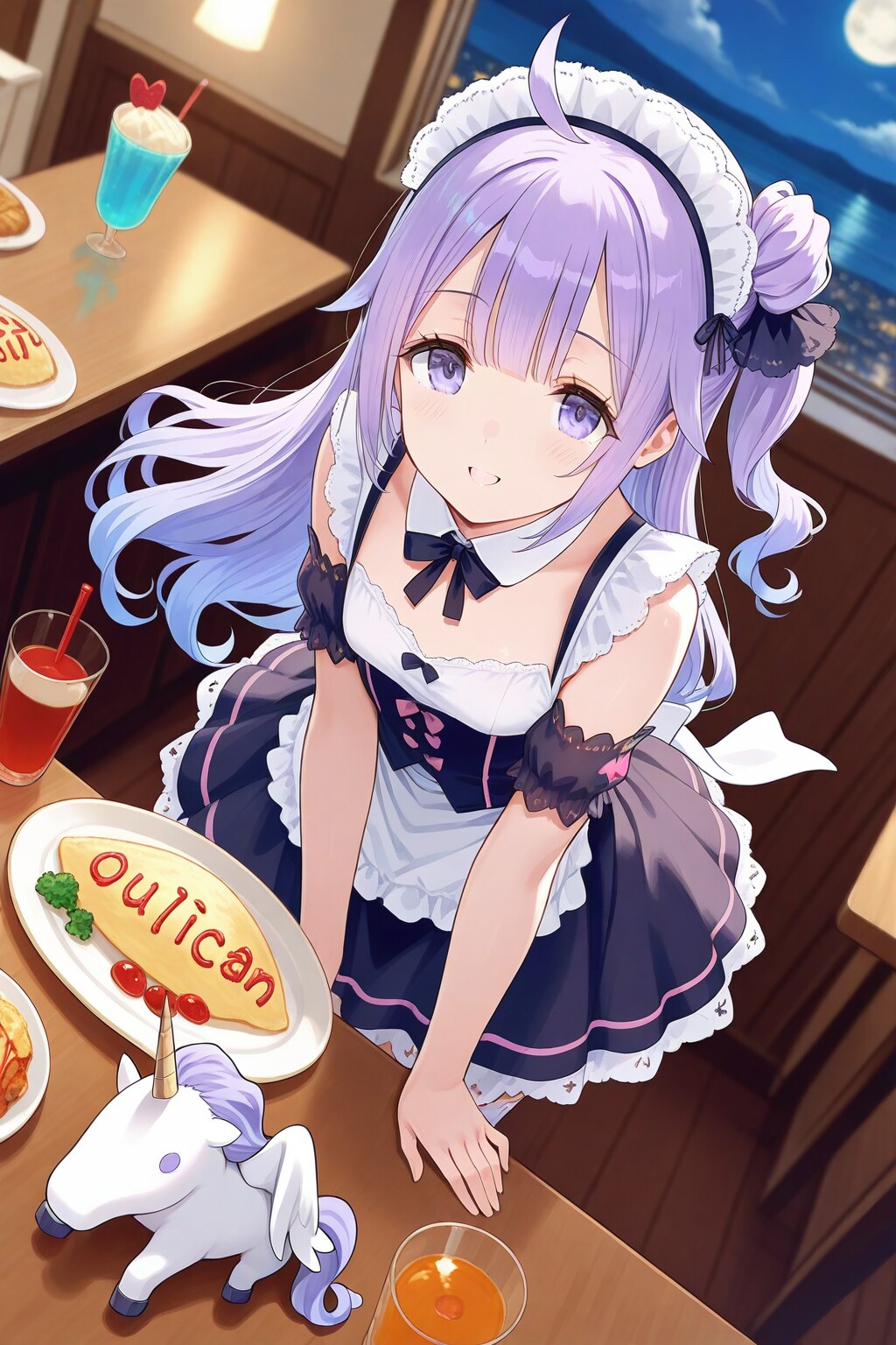 バーメイドなユニコーンちゃん♪