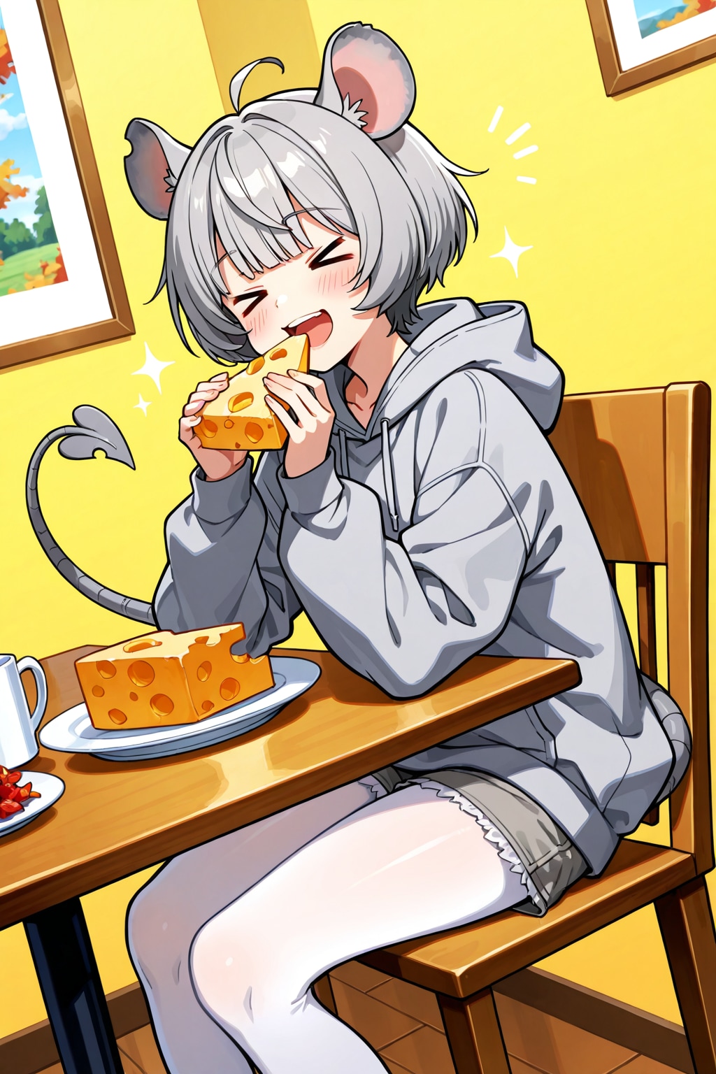 ねずみ耳娘のランチ　その２