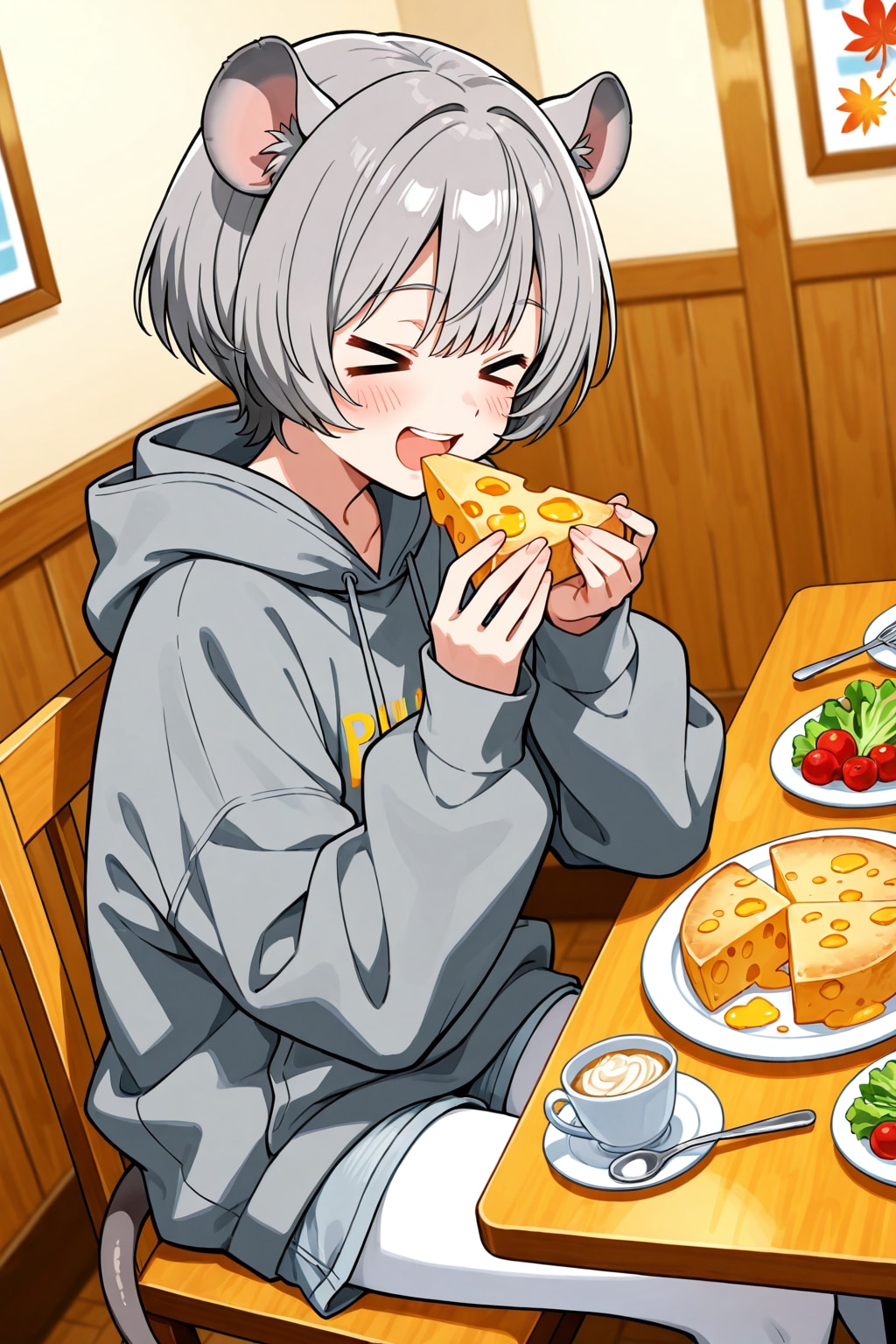 ねずみ耳娘のランチ　その２