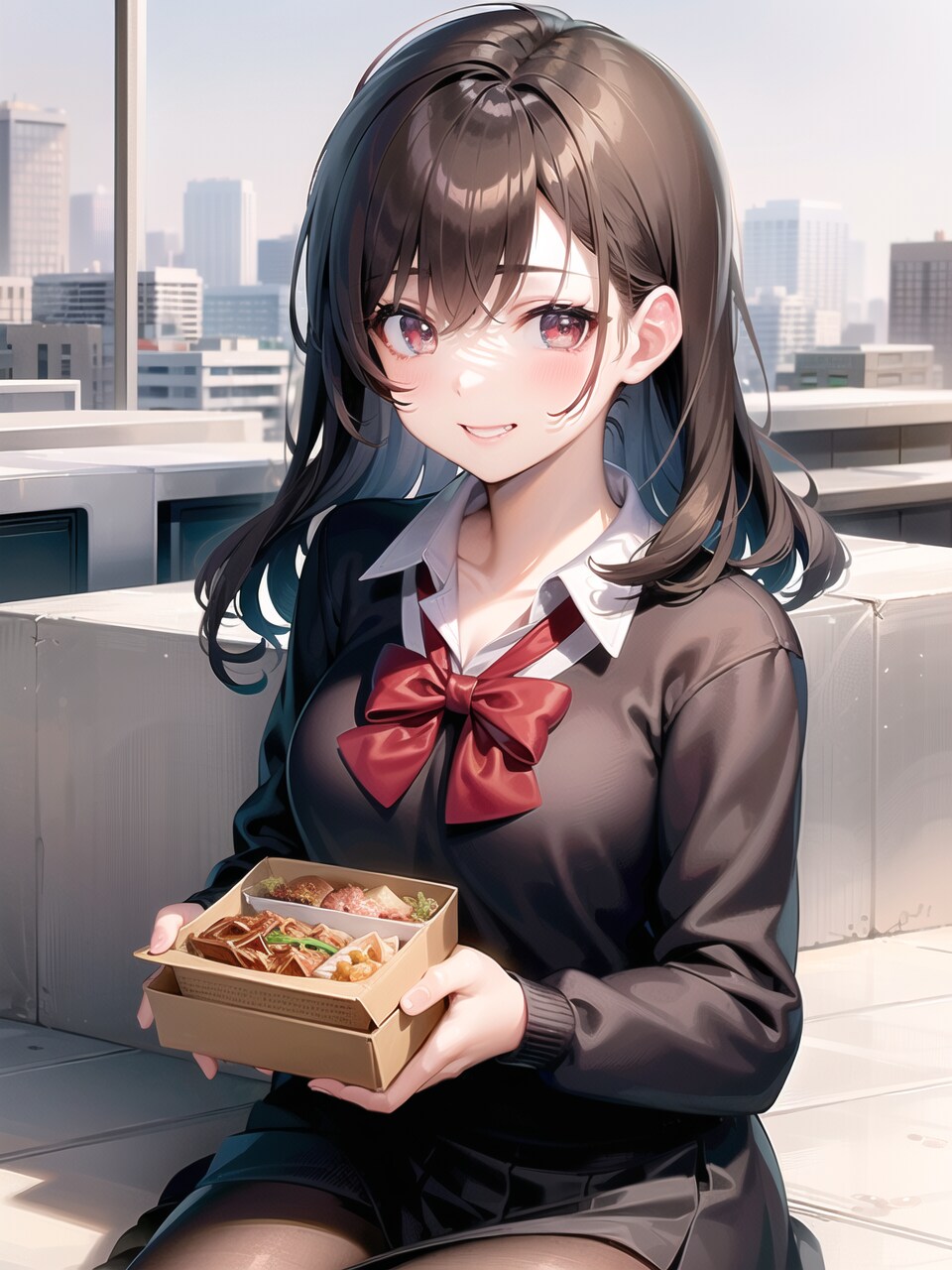 お昼作ってきたよ