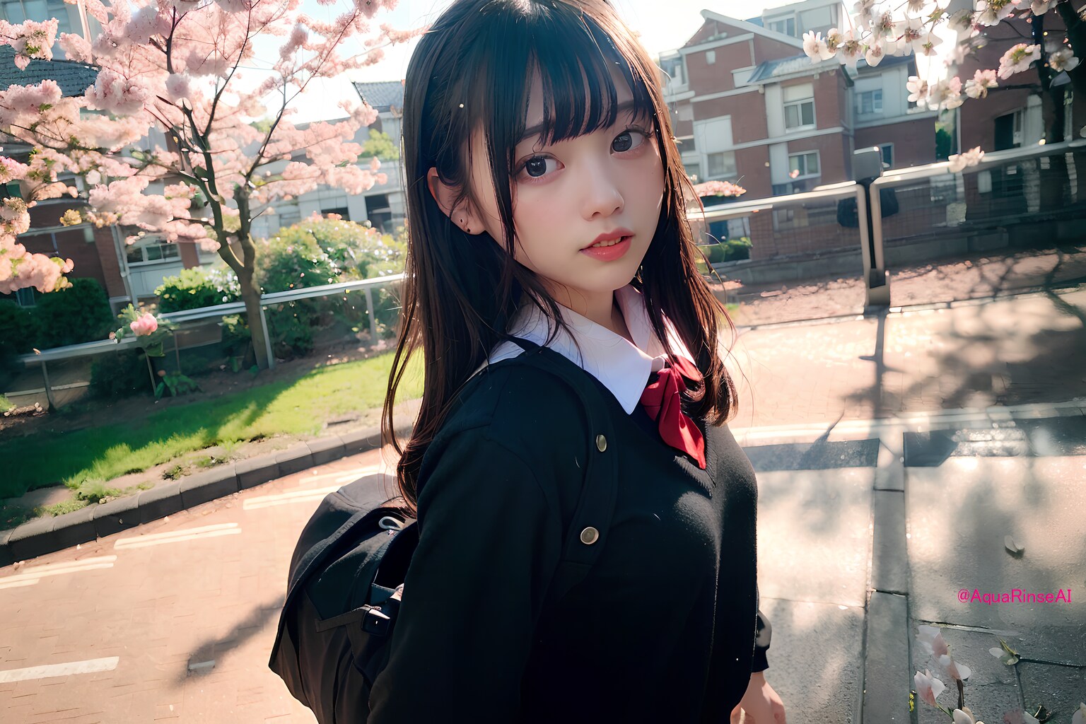 卒業式のあさ