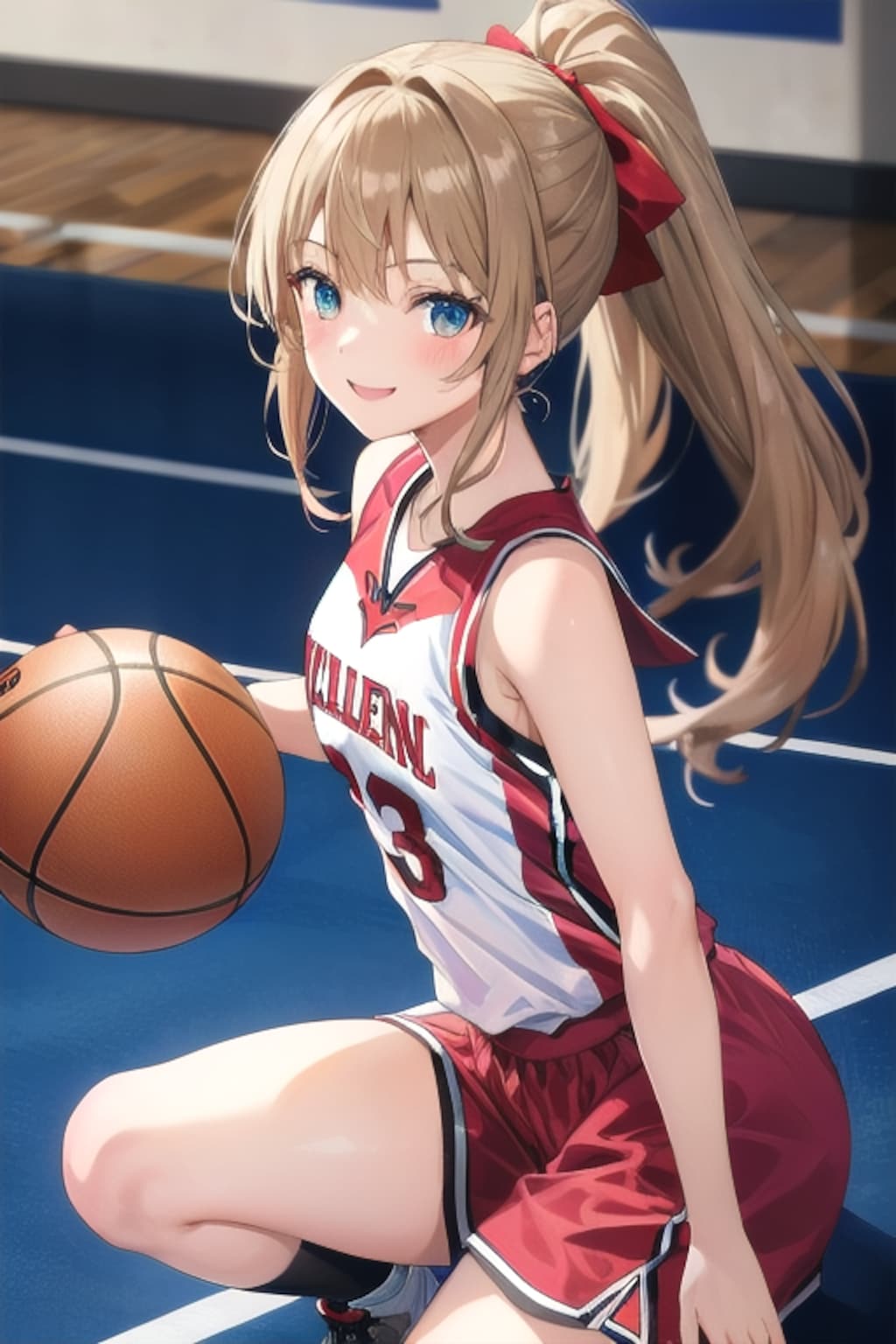 バスケ選手