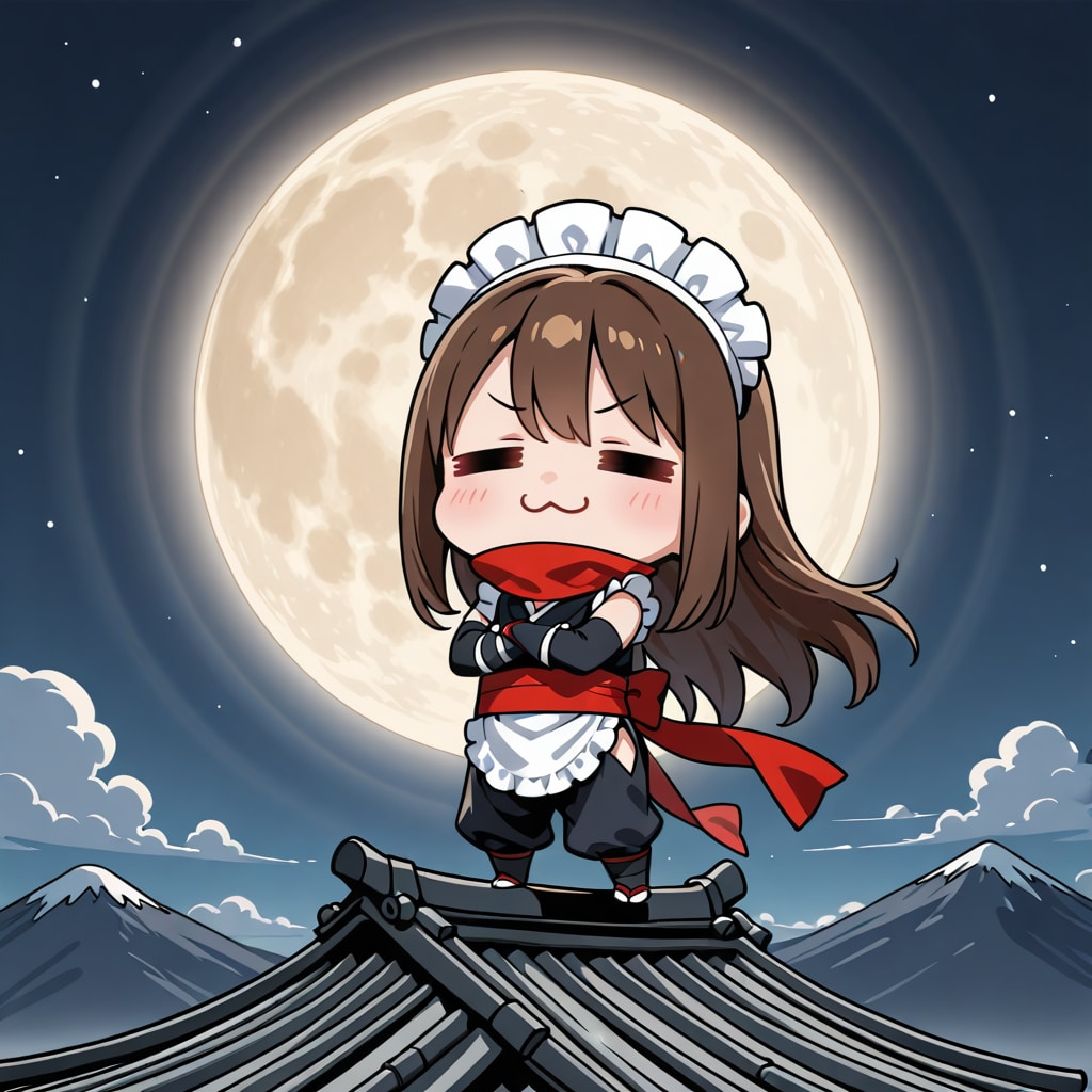 忍者メイドさん参上！ | の人気AIイラスト・グラビア
